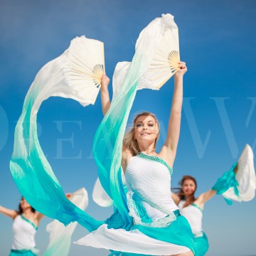 Романтический танец с вейлами в Одессе